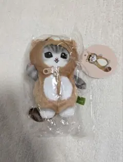 新品未開封mofusand 尻尾ぶらりん 信楽たぬきにゃんマスコット