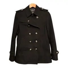 BURBERRY BLACK LABEL ナポレオンコート ピーコート