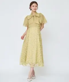 アンドクチュール　ラメボタニカルドレスのサムネイル