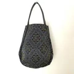 着物地（大島紬）リメイクトートバッグ