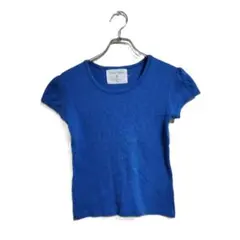 Pont de Chalons Tシャツ M ブルー 綿 半袖 春夏 爽やかのサムネイル