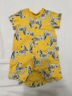 BREEZE ゼブラ柄ロンパース サイズ60