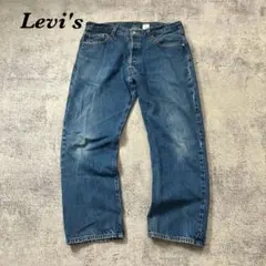 90sLevi's501ストレートデニム色落ちW38L30ドミニカ製ワイド