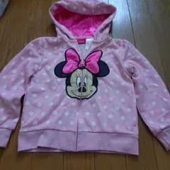 ディズニー ミニーマウス 水玉パーカー