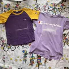 Champion ラグランスリーブ Tシャツ