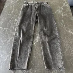 Bershka ストレートデニムパンツ グレー Mのサムネイル