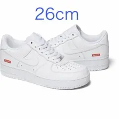 Supreme × Nike Air Force 1LowWhite26cm