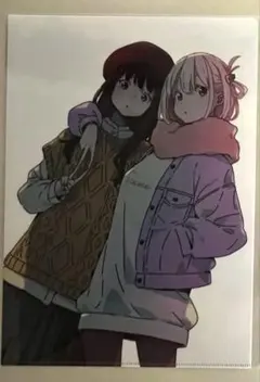 リコリス•リコイル　リコリコ　クリアファイル　千束　たきな
