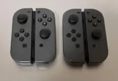 【純正】動作品　2組セットNintendo Switch Joy-Conグレー