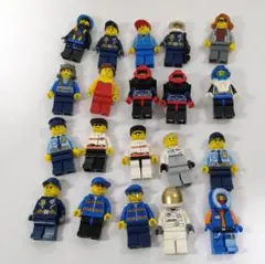 ♢レゴ　シティ　ミニフィグ　正規品パーツ　20体　まとめ売り　コカ・コーラ　他