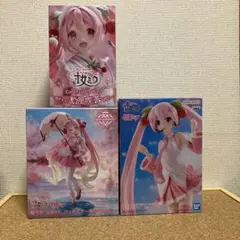 桜ミク　3品＊ AMP+ coreful 桜ドレス　和風喫茶 BPEV