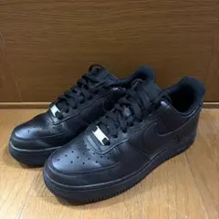 美品ナイキ '07エアフォース 1 トリプルブラック【26】CW2288-001