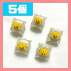 Wooting Lekker Switch Linear45 5個 プレルブ済