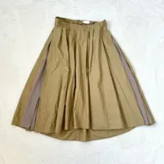Sono◆ロングスカート/Aライン アシンメトリー ドッキング バックファスナーのサムネイル
