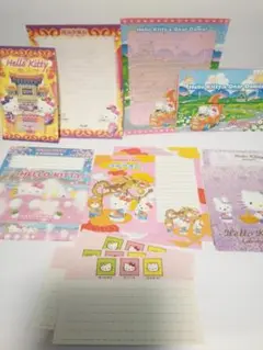 バラレター　ご当地　Hello Kitty 　レターセット５セットプラスおまけ
