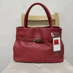 極美品　オーストリッチ　トートバッグ　新品のタグ付き