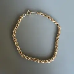 ヴィンテージ　ゴールドチェーンブレスレットのサムネイル