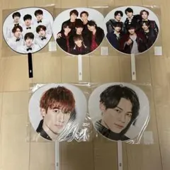 SixTONES うちわ集合　ジェシー　松村北斗　カウコン