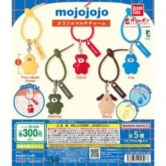 新品【✨mojojojo✨】カラフルマルチチャーム　コンプリート（全5種）セット