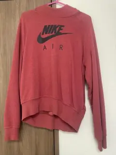 Nike AIR フード付きスウェット Mサイズ レッド　ポケット付き