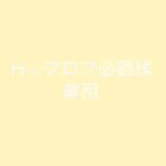 H★プロフ必読様専用