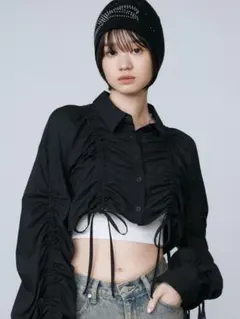 EMODA ストリングリボンショートシャツのサムネイル