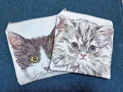 猫サニタリーポーチ2点セット