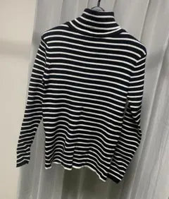 ボーダーニット長袖