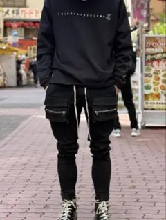 『 即日発送 』DANKE SCHON ブラック スキニーパンツ s