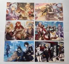 アズールレーン カフェ A3 ポスター エンタープライズ 加賀 6枚 セット アズールレーン カフェ A3 ポスター エンタープライズ 加賀 6枚 セット