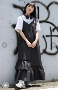 FREAK’S STORE フクレジャガードティアードキャミワンピース