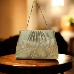 【和装小物】ゴールド　草履とバッグのセット