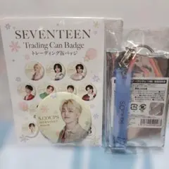 SEVENTEEN エスクプス 缶バッジ キーホルダー
