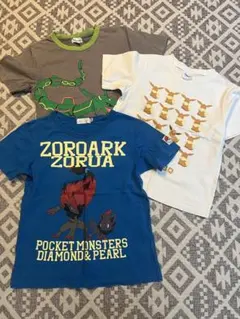ポケモン Tシャツ 120 130サイズ 3枚セット