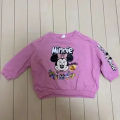 Minnie Mouse トレーナー ピンク 100