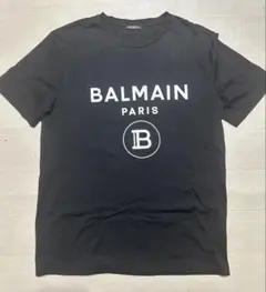 美品　BALMAIN ロゴ Tシャツ 黒 XL