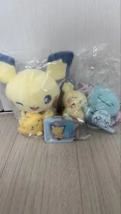 ポケモンセンター 十ポケ十色 マスコット ピカチュウ 5種 コンプリート