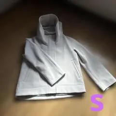 GU コージーメルトンショートフーディコート Sサイズ　ナチュラル