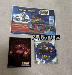 ゲームショウ2025 ソニックレーシング 缶バッジ エッグマン　ステッカーシール