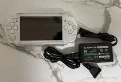【美品⭐︎】PSP 3000ホワイト 本体 ACアダプタ＋モンハン2Gソフト付き