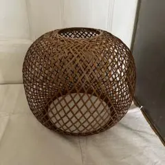 骨董品　昭和レトロ　竹の電傘