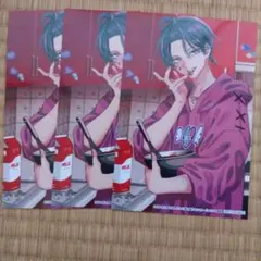 花とゆめ 5号 付録 バレンタインブロマイド 春の嵐とモンスター　天峰栢 3枚