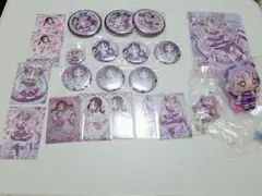 キミとアイドルプリキュア　キュアキュンキュン　缶バッジ　カード　ぬいぐるみ