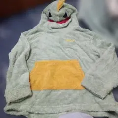 アベイル　恐竜　なりきり　仮装　ボア　フリース　パーカー　M〜Ｌ　グリーン