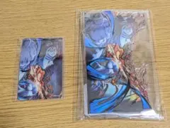 鬼滅の刃　無限列車　猗窩座　webshopくじ　アクリルスタンド　クリアカード