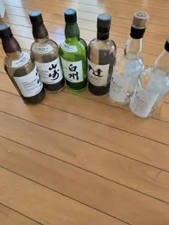 ウイスキー空き瓶コレクション 5種類セット - メルカリ