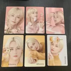 アンドハニー ジョンハンカード6枚セット