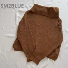 サマンサモスモスブルー SM2BULL ニット 長袖 秋冬服レディース美品綺麗