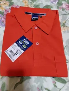 XEBEC オレンジ ポロシャツ LL 6140