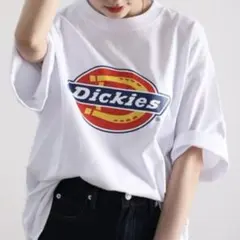 Dickies ロゴ Tシャツ Mサイズ ホワイト